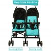 R for Rabbit Ginny & Johnny Twin Stroller_BlueBlack 8