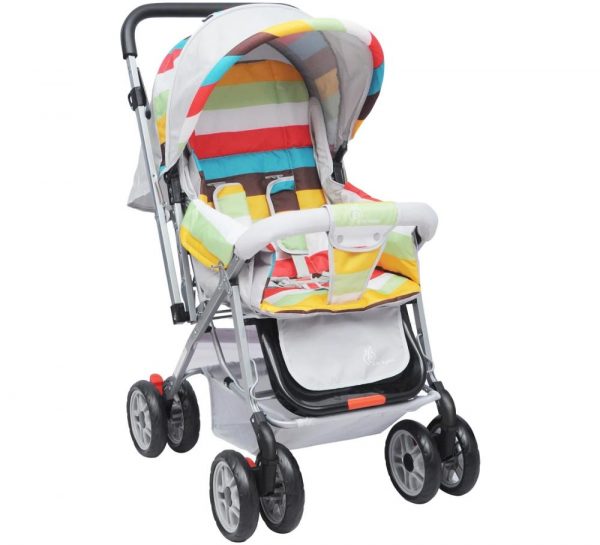 R for Rabbit Lollipop Lite Colorful Stroller & Pram_Rainbow cover