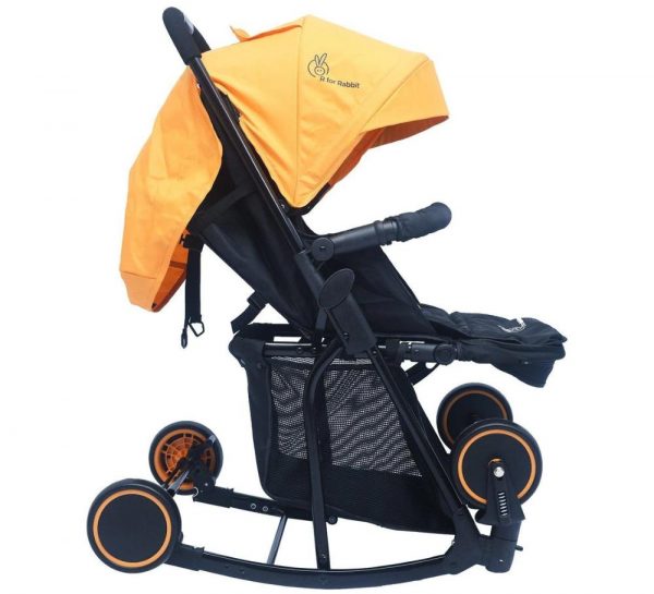 R for Rabbit Rock N Roll Stroller & Pram_Yellow 1