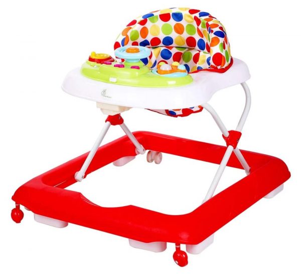 R for Rabbit Step Up Anti Fall Baby Walker_Red cover