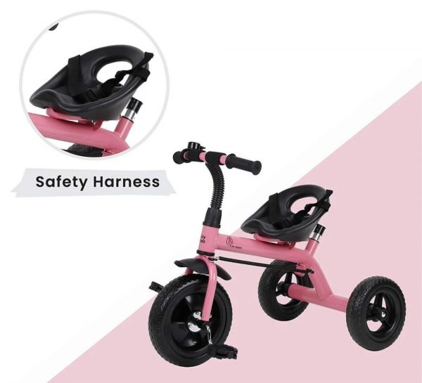 R for Rabbit Tiny Toes Lite Baby Tricycle_Pink 4