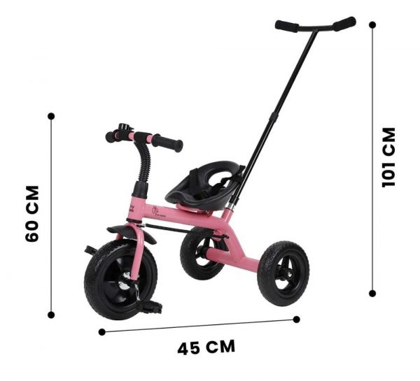 R for Rabbit Tiny Toes Lite Baby Tricycle_Pink 6