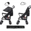 R for Rabbit Twinkle Twinkle Stroller & Pram_GreyBlack 2