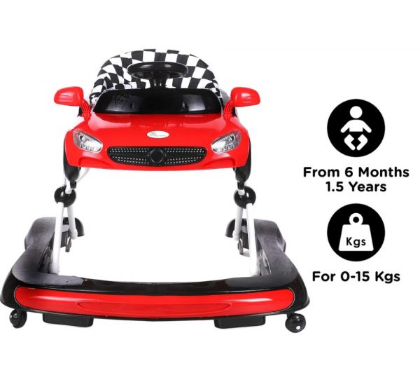 R for Rabbit Zoom Car Baby Walker_Red 6