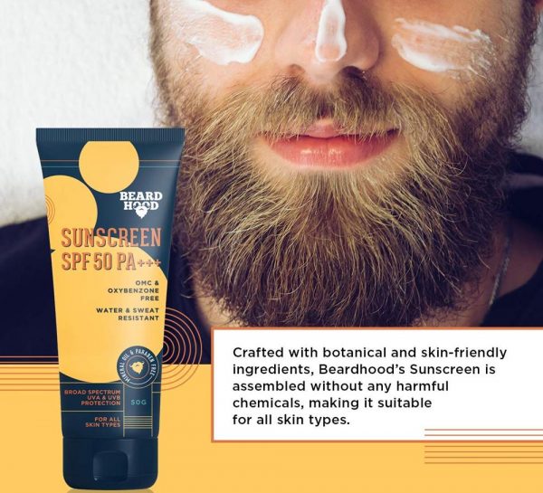 Beardhood SPF 50 PA+++ SunScreen_4