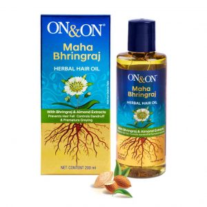 On & On Maha Bhringraj Herbal Hair Oil_cover