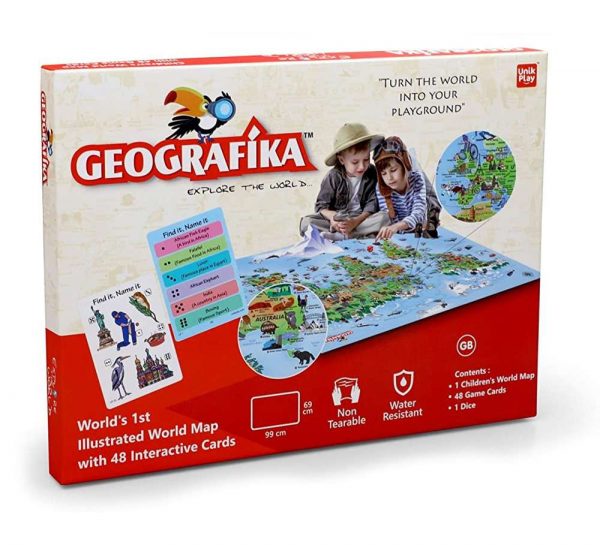 Geografika Explore The World Map_cover