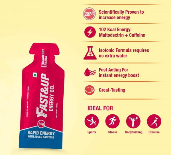 Fast&Up Energy Gel_Strawberry Banana2