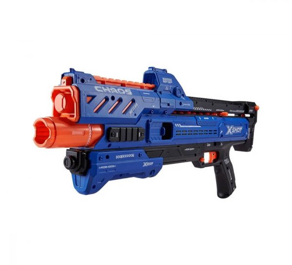 X-shot Chaos Orbit Foam Dart Launcher Blue