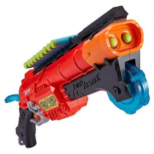 XSHOT 36281 X-Shot Chaos Orbit Dart Blaster (24 Rounds) Foam, Blue, Single