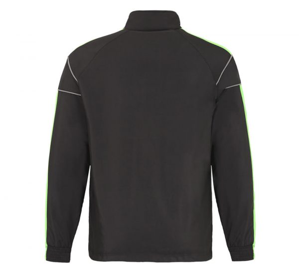 Tyka Pitch Tracksuit Upper Black_Back