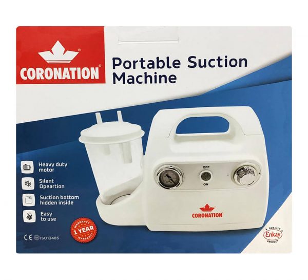 Coronation Portable Suction Machine_cover