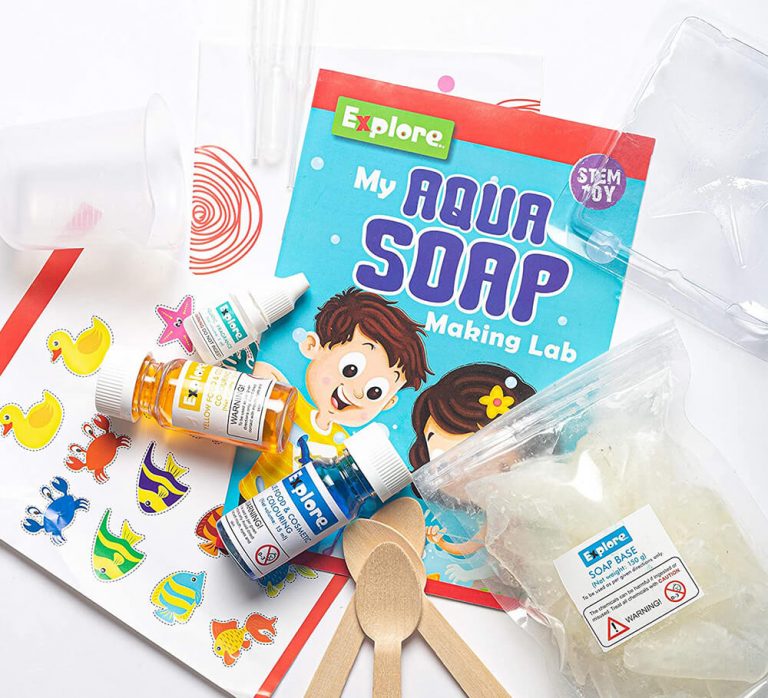 Explore My Aqua Soap Making Lab Stem Learning While Playing Age
