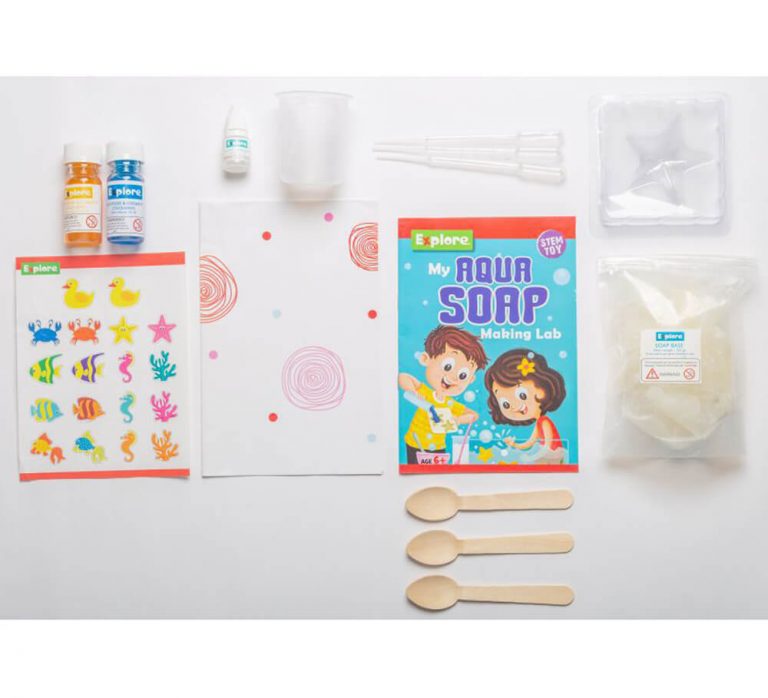 Explore My Aqua Soap Making Lab Stem Learning While Playing Age