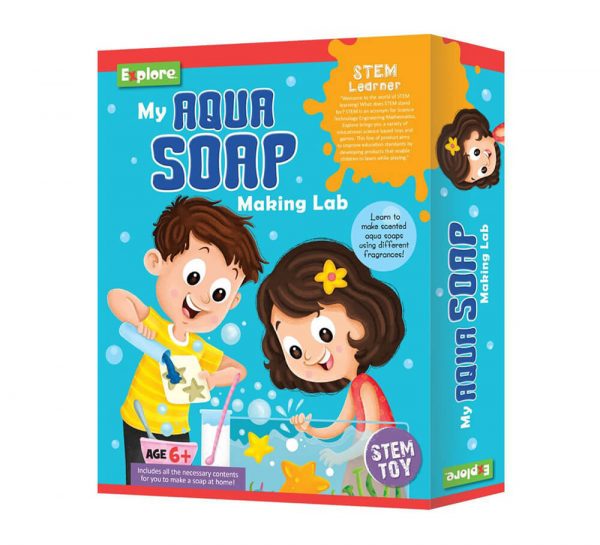 Explore My Aqua Soap Making Lab_cover