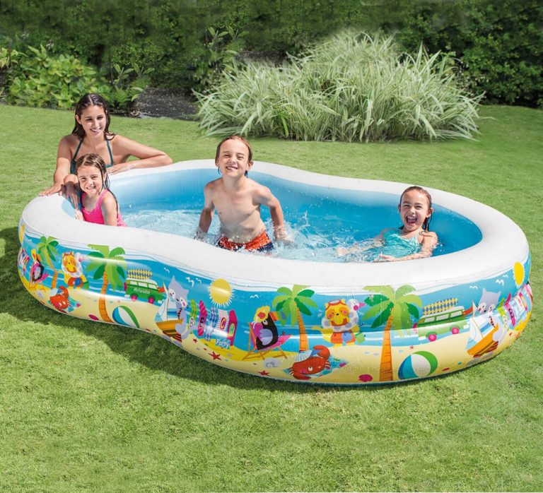 intex 7.5 ft swim centre round