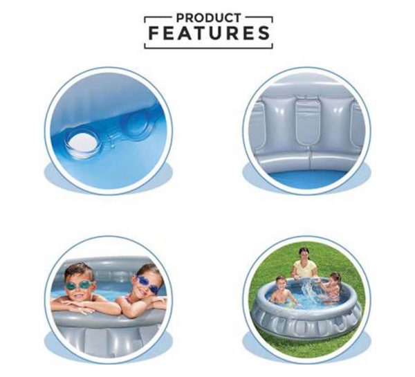 Bestway 51080 Inflatable Space Ship Pool | Swimming Pool - Big Value Shop