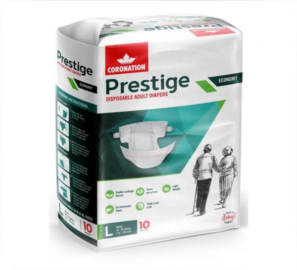 Coronation Prestige Disposable Adult Diapers_Large