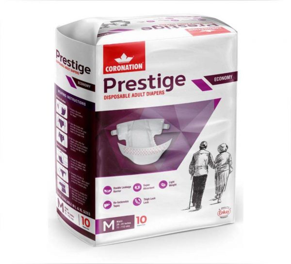 Coronation Prestige Disposable Adult Diapers_Medium