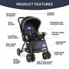 LuvLap Galaxy Baby Stroller_Black1