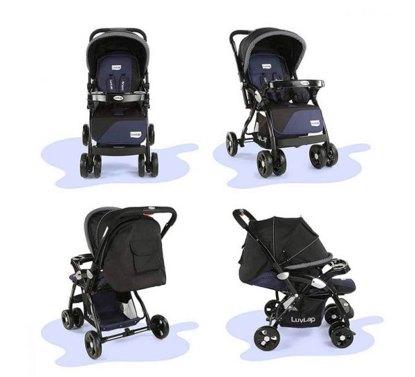 LuvLap Galaxy Baby Stroller_Black4