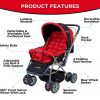 LuvLap Starshine Baby Stroller Red_cover1