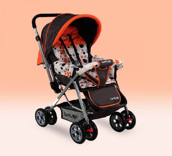 LuvLap Sunshine Baby Stroller Orange