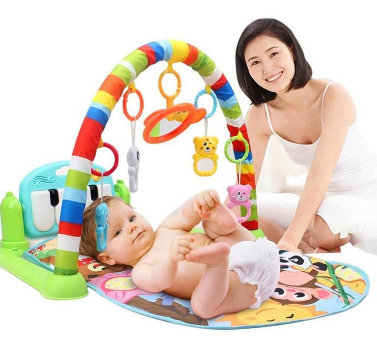 Musical Baby Play Gym Suitable For 6 to 36 Months Assorted Colors
