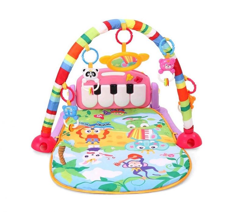 Musical Baby Play Gym Suitable For 6 to 36 Months Assorted Colors
