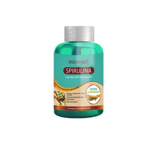 Patanjali Spirulina Capsules_Ashwagandha