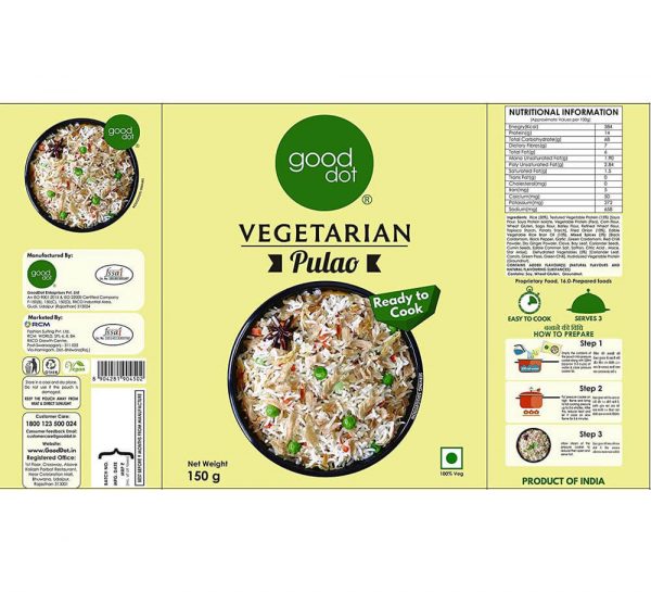 Gooddot Vegetarian Pulao_cover1