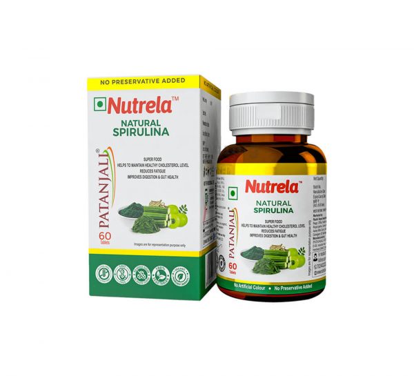 Patanjali Nutrela Natural Spirulina Tablet_cover