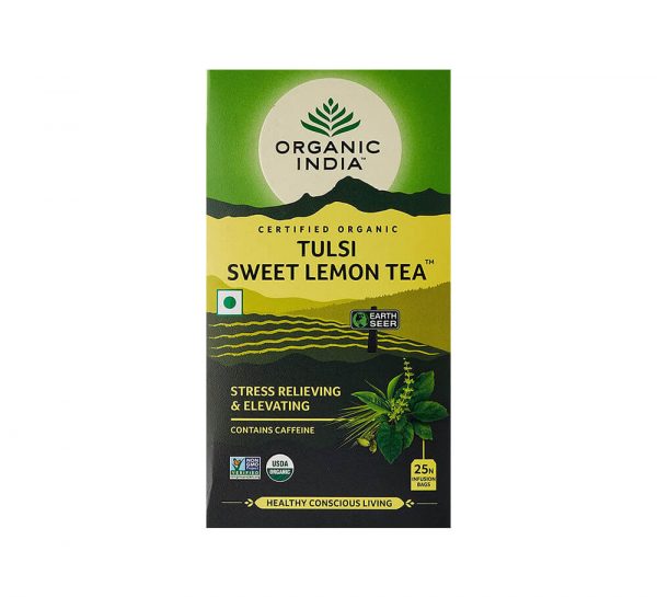 Organic India Tulsi Sweet Lemon Tea_cover