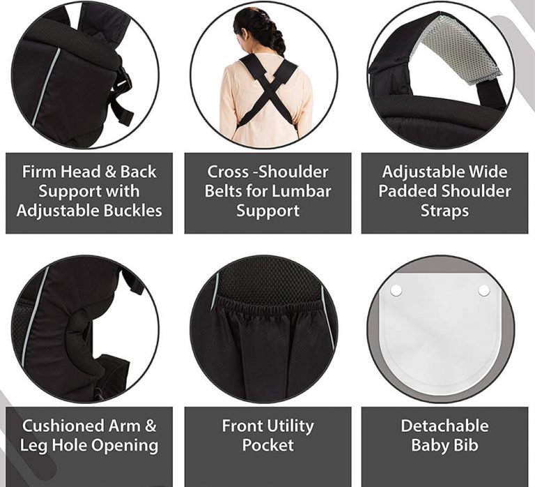 LuvLap Blossom Baby Carrier Assorted Big Value Shop
