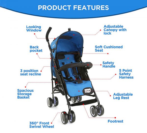 LuvLap City Baby Stroller Buggy_cover1