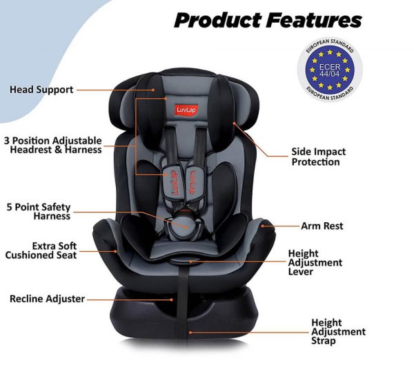 LuvLap Galaxy Convertible Car Seat_cover5