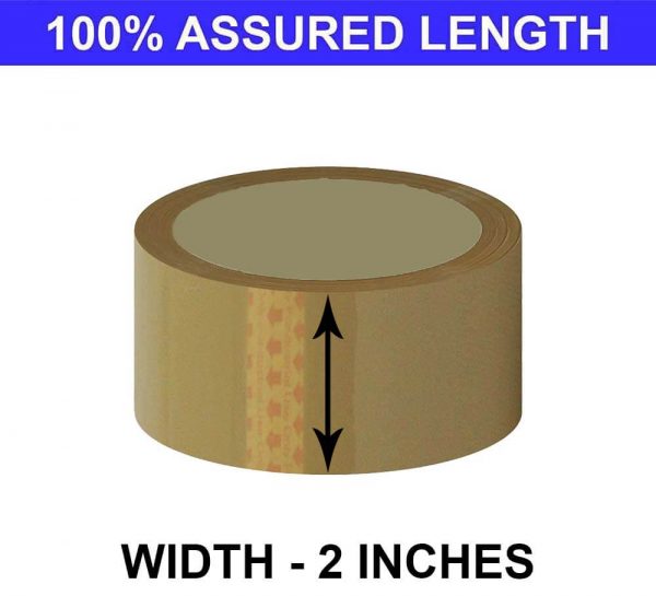 Brown tape_2 Inches 100m Pack of 6-2