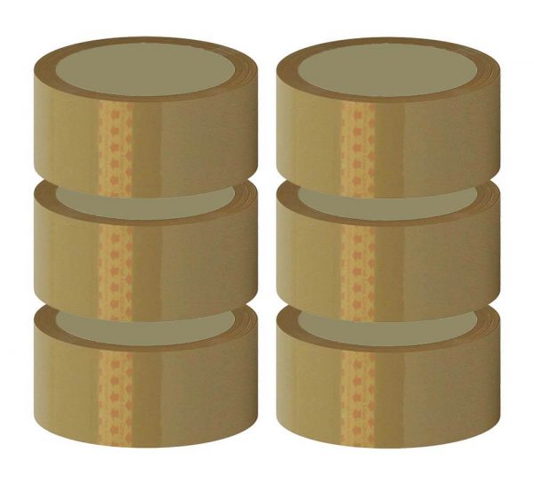 Brown tape_2 Inches Pack of 6-1