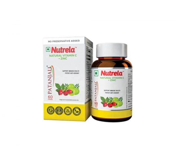 Patanjali Nutrela Vitamin C + Zinc_cover