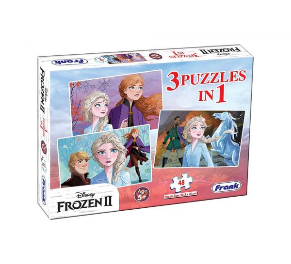 Frank Frozen II 3 Puzzles in 1_cover