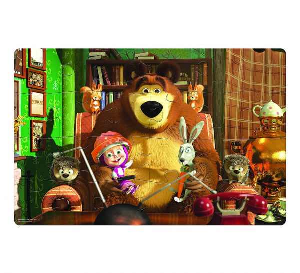 Frank Masha and The Bear Giant Puzzle_cover2