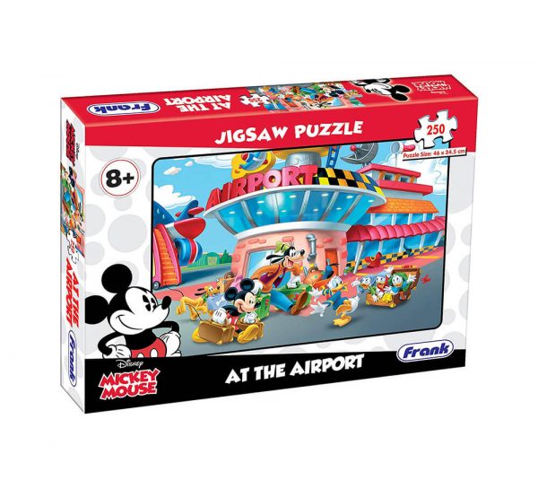Frank 250 Pieces Jigsaw Puzzle_MickeyMouse-AtTheAirport