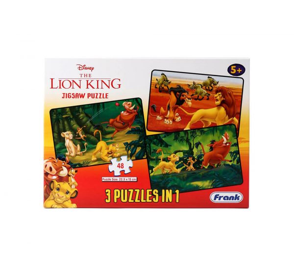 Frank 3 Puzzles in 1 Jigsaw Puzzle_cover