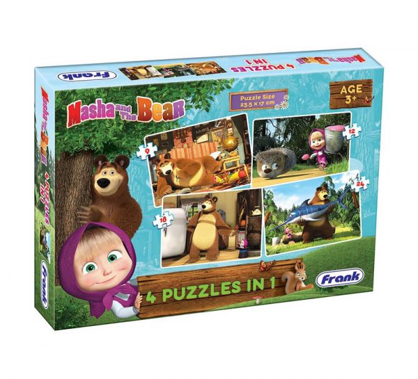 Frank 4 Puzzles in 1_Masha&theBears