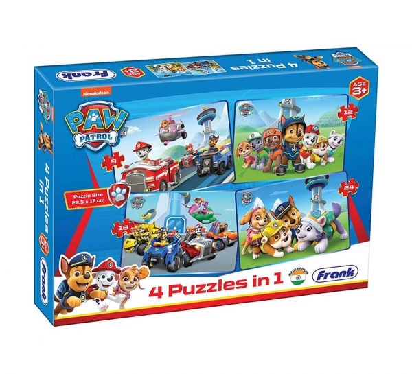 Frank 4 Puzzles in 1_PawPatrol