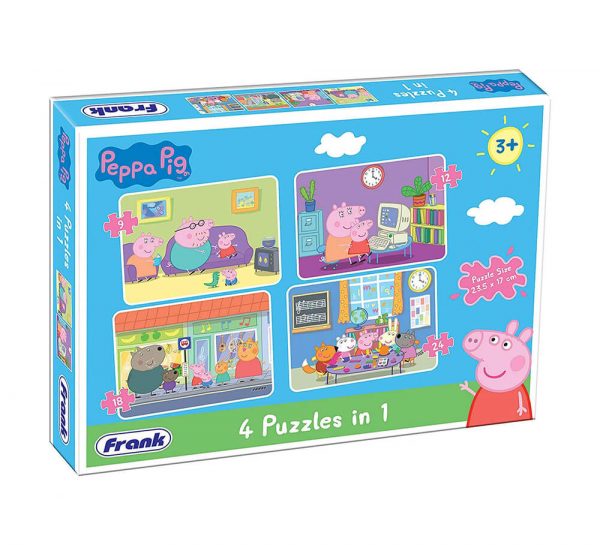 Frank 4 Puzzles in 1_PeppaPig