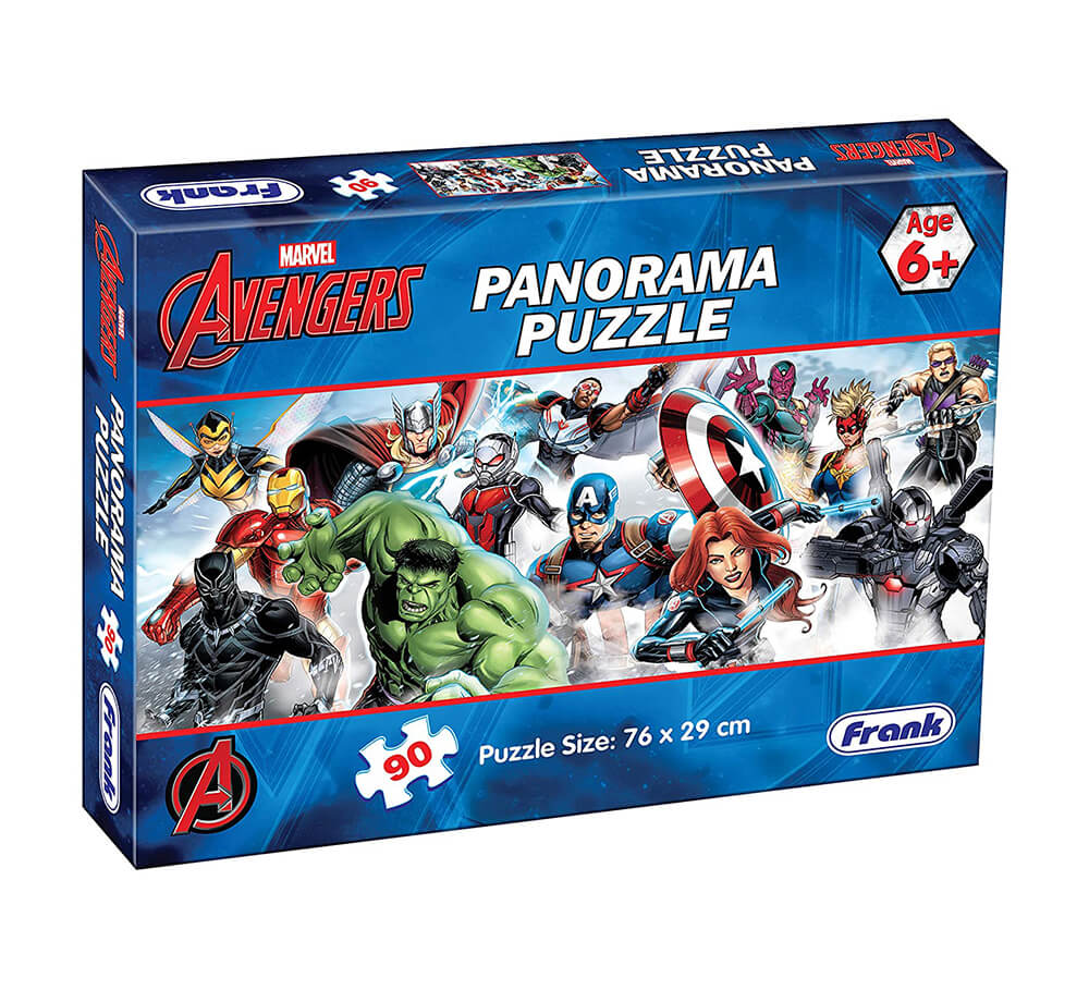 Frank Marvel Avengers Panorama Puzzle - Big Value Shop