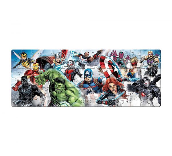 Frank Marvel Avengers Panorama Puzzle - Big Value Shop