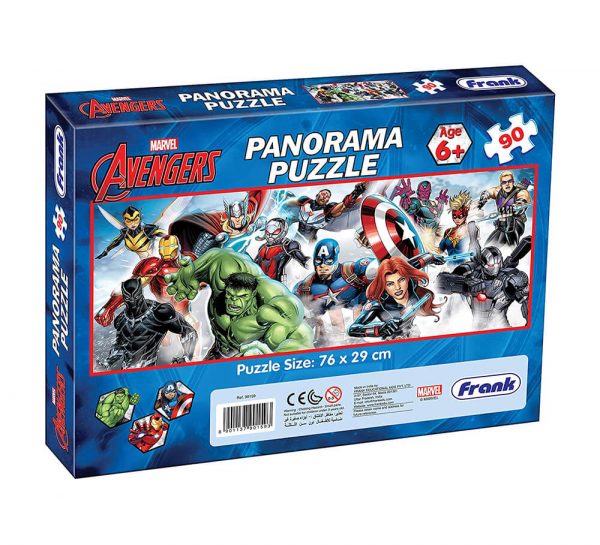 Frank Marvel Avengers Panorama Puzzle_cover4