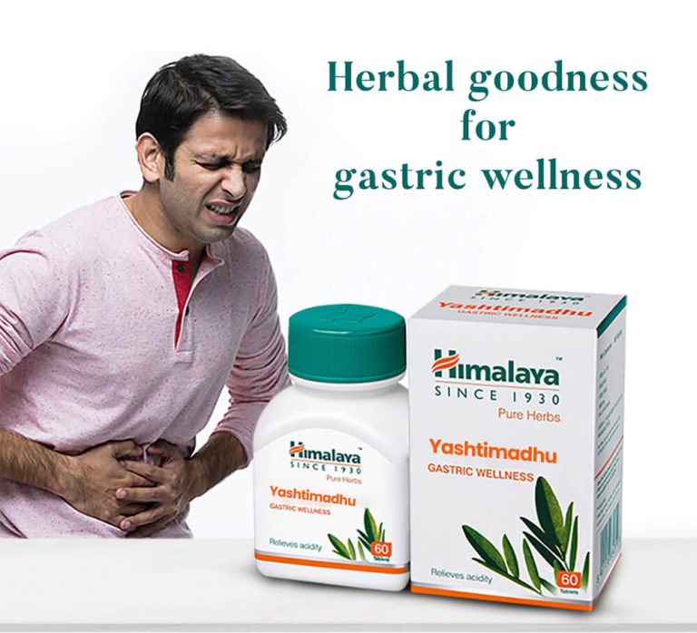 Himalaya Pure Herbs Yashtimadhu Mulethi Tablets 60 Tabs Big Value